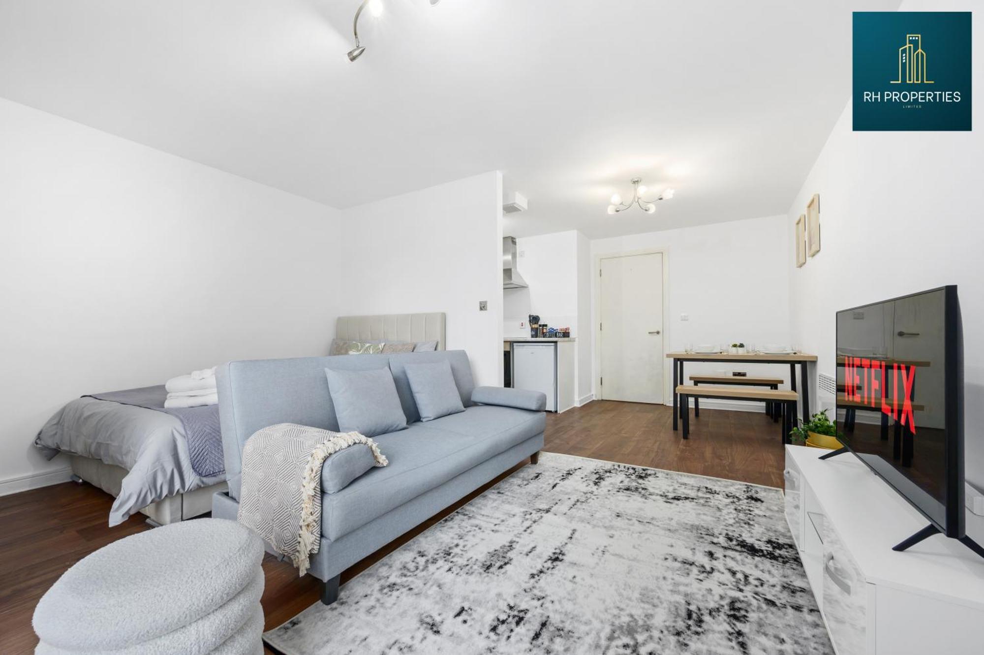 Modern Studio Near City Centre Manchester Dış mekan fotoğraf